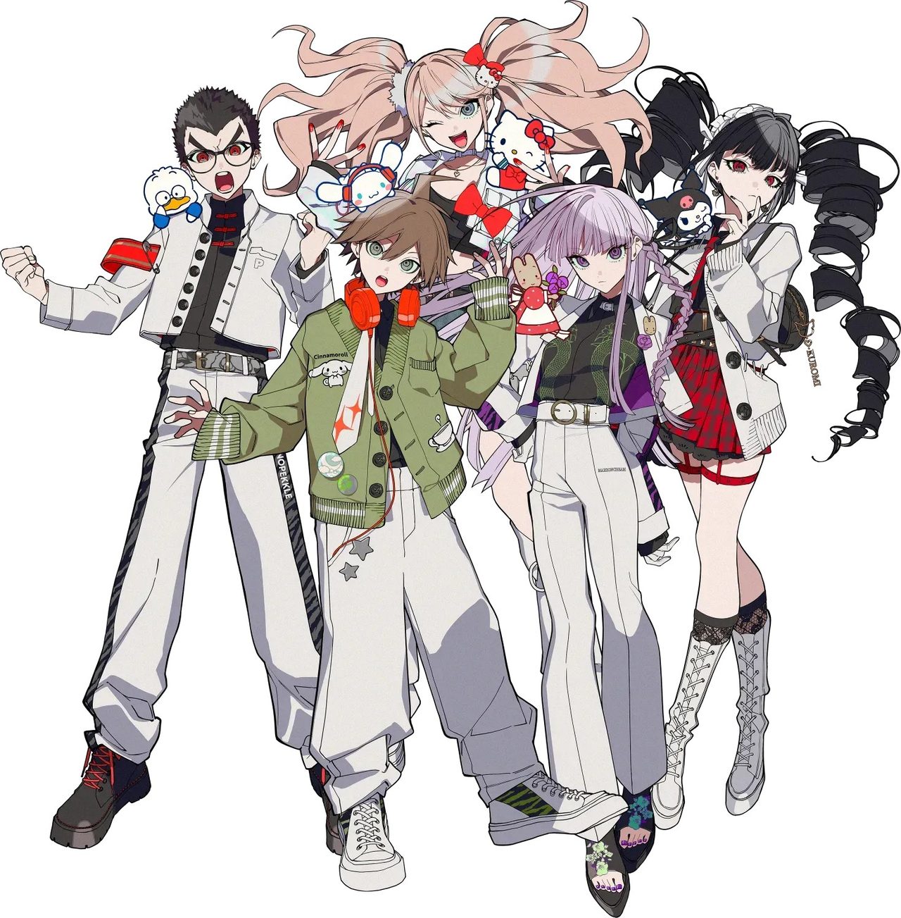 ダンガンロンパ×サンリオ×望月けいコラボ|9月11日ロフト開催のグッズ内容