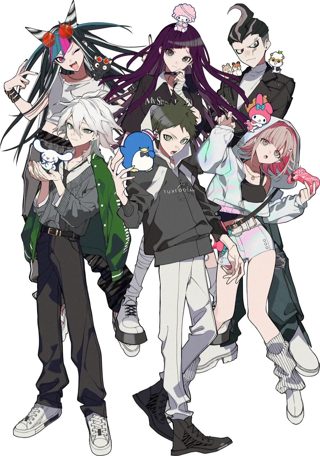 ダンガンロンパ×サンリオキャラクターズ×望月けい コラボビジュアル2