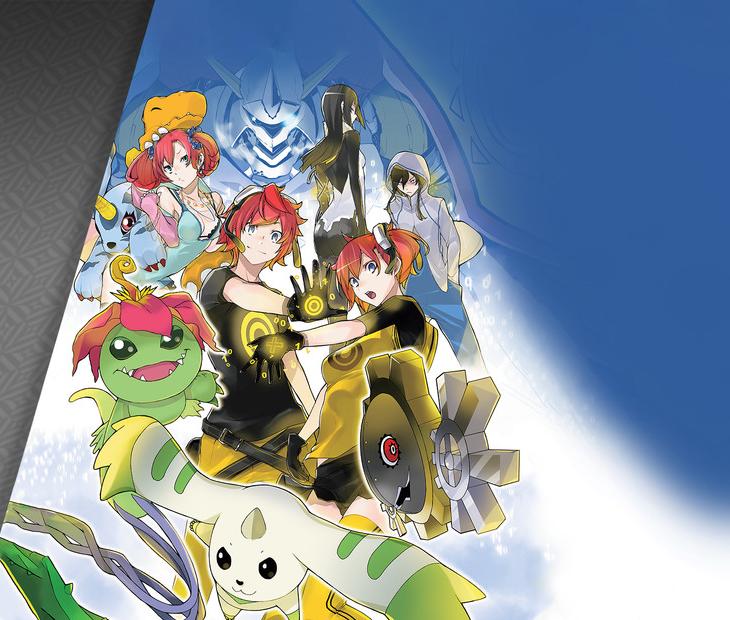 ハッカーズメモリー編の主人公とデジモンたち