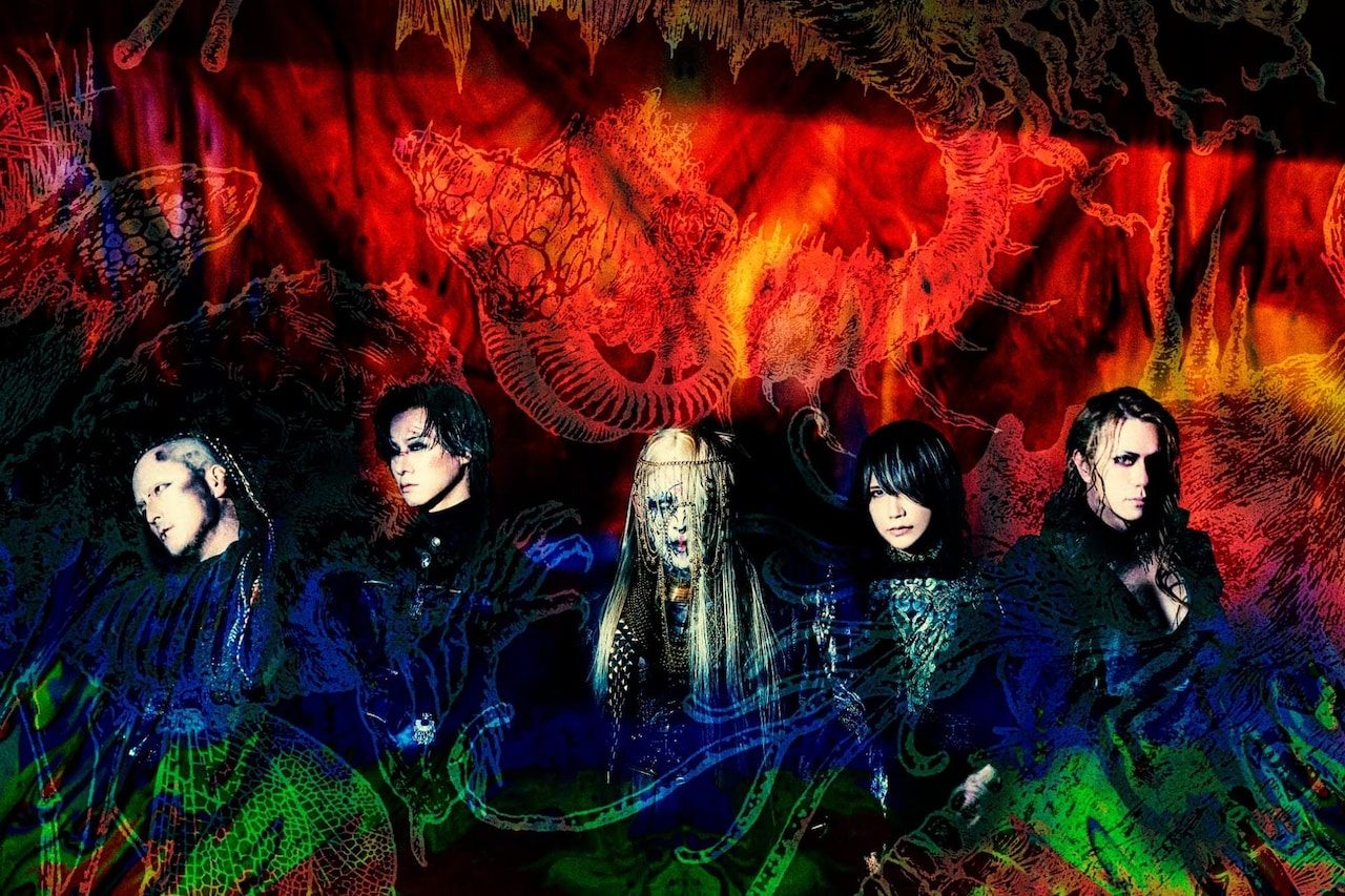 DIR EN GREY メンバー5人の2026年アーティスト写真