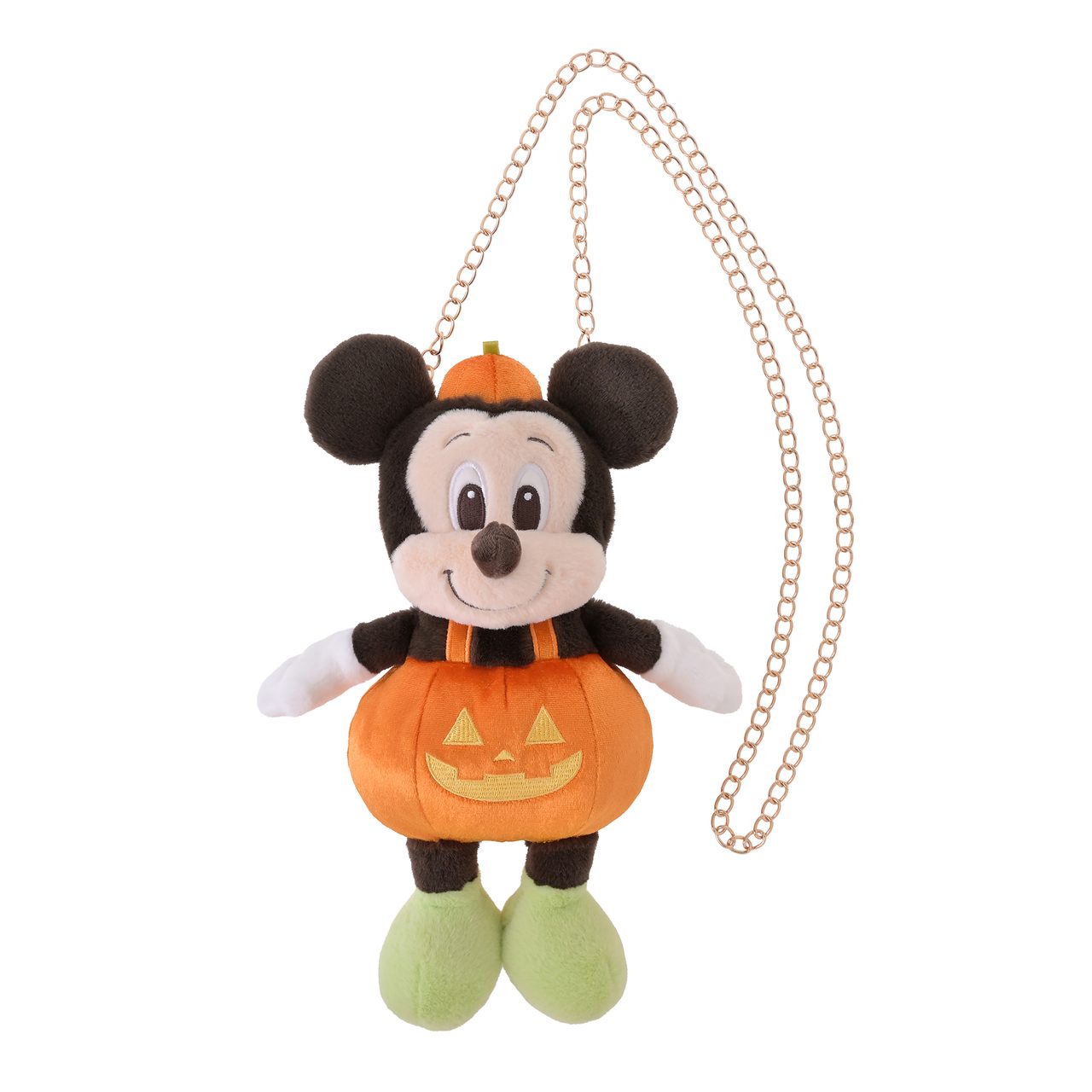 ディズニーストア DISNEY HALLOWEEN ミッキー ポシェット かぼちゃモチーフ