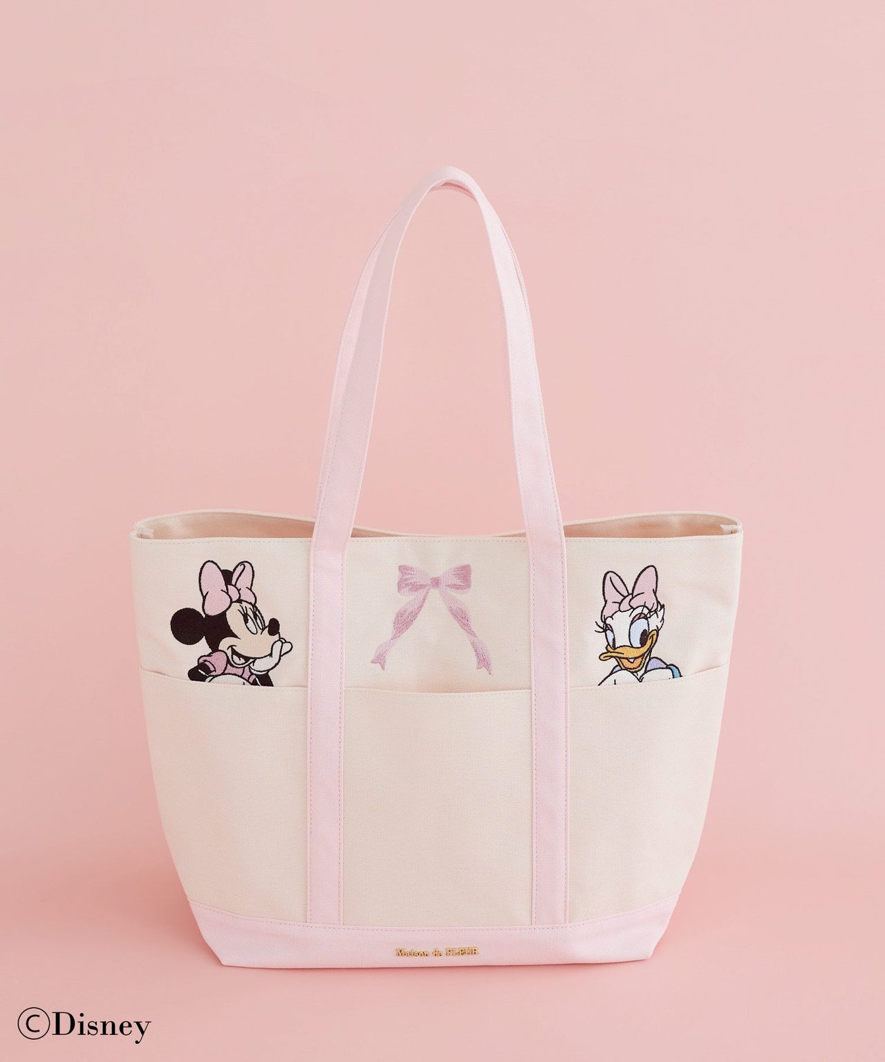 Maison de FLEUR ミニー&デイジー トートバッグ