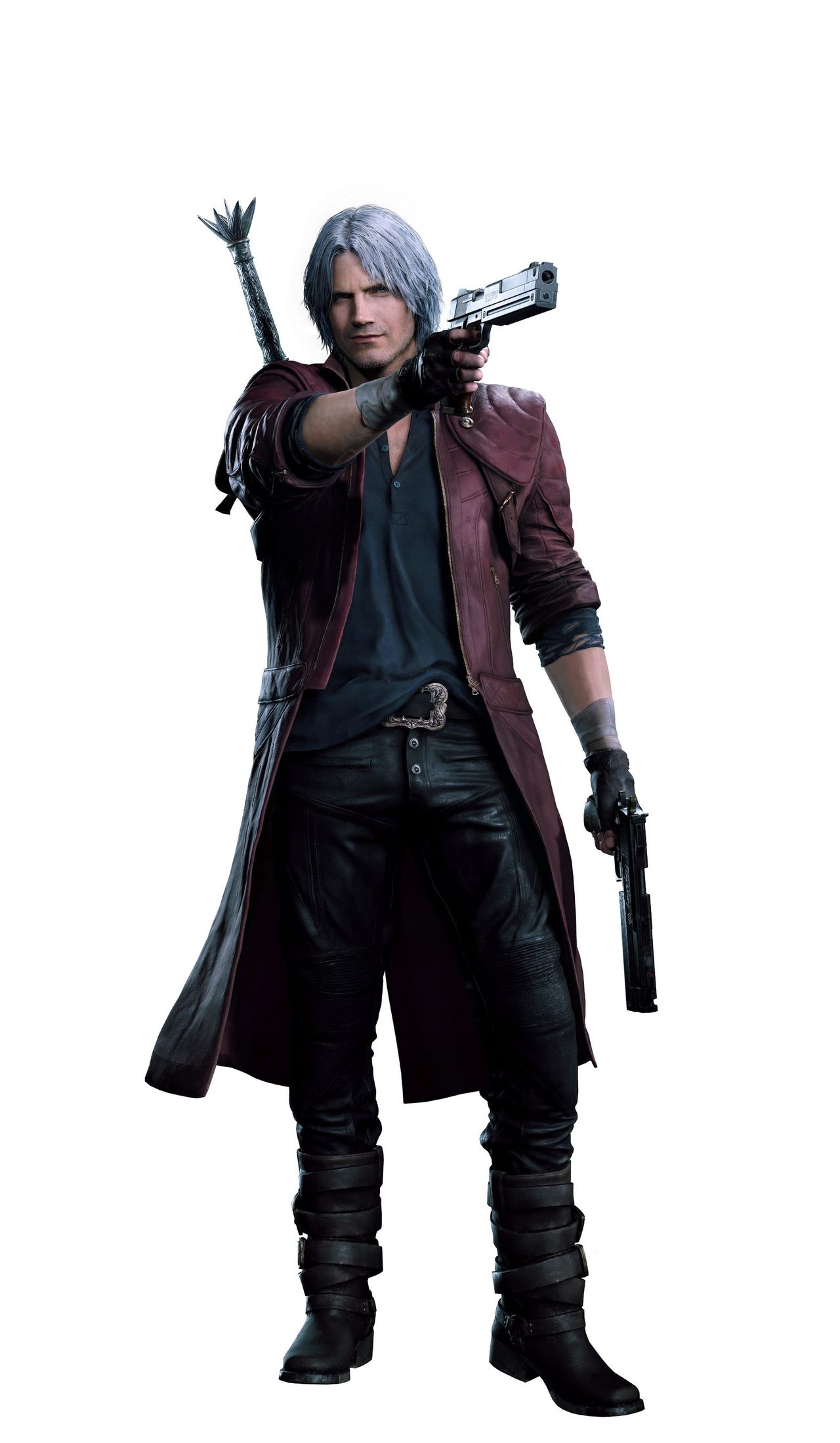 デビルメイクライ5 主人公ダンテのキャラクターアート