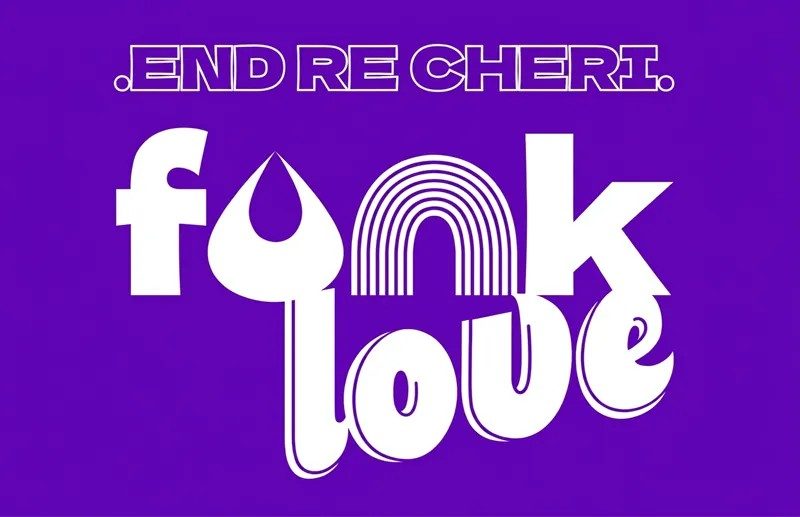 ENDRECHERI. FUNK LOVE 公式ロゴ