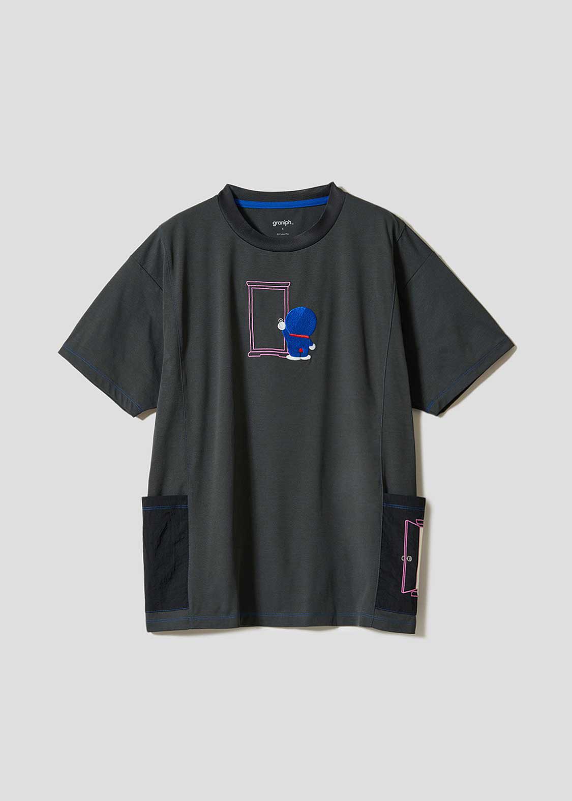 どこでもドアサイドポケットTシャツ 4900円