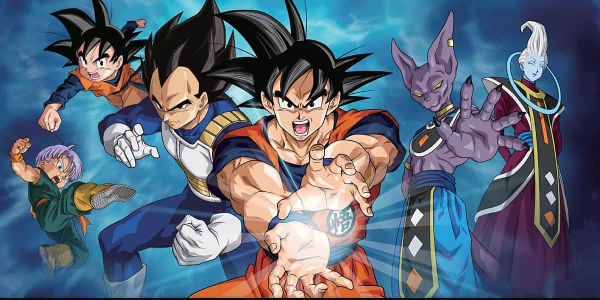 ドラゴンボール公式キービジュアル、孫悟空とベジータたち