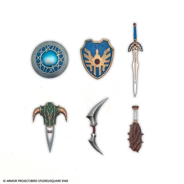 メタリックアイテムズギャラリー ロトの剣・盾など武具セット