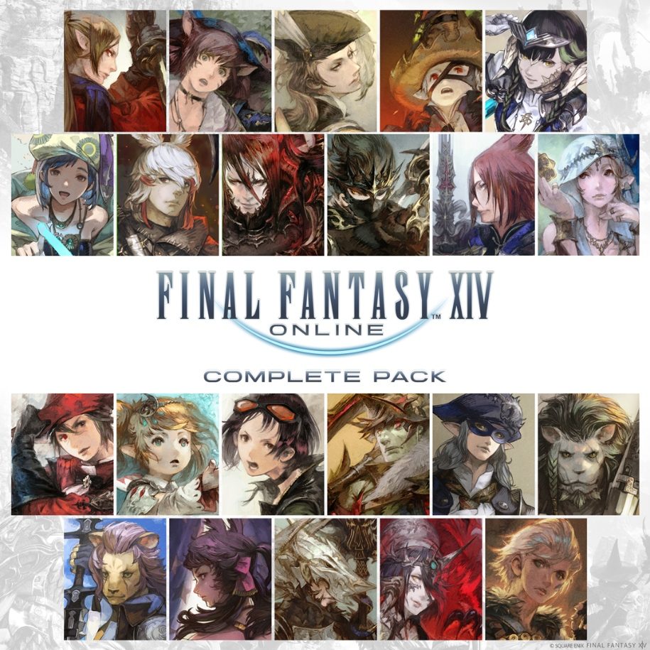FF14 Switch2版 コンプリートパック 全ジョブキャラクターイメージ