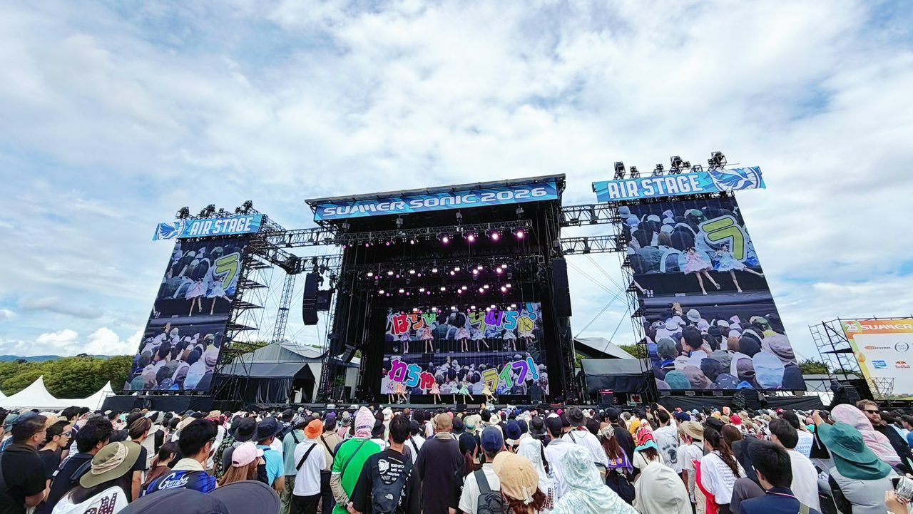 フルーツジッパー サマソニ大阪セトリ|8月15日全8曲