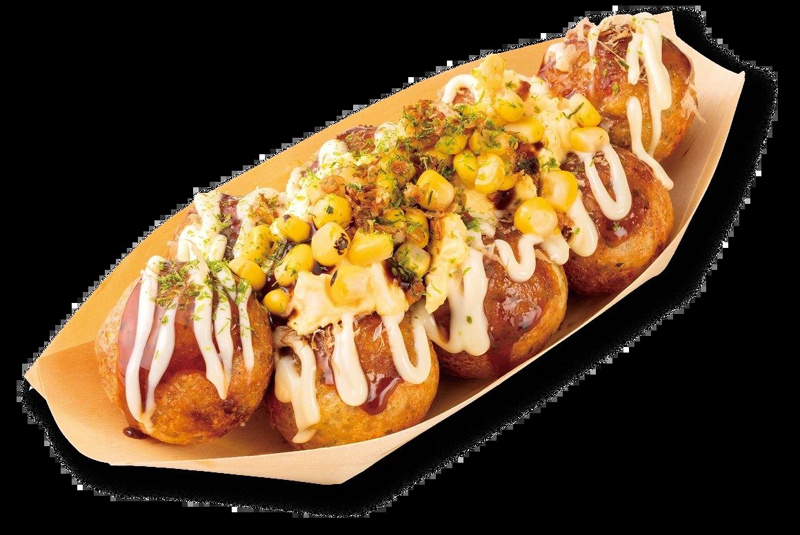 銀だこ×ハンターハンター 第1弾 ゴンとキルア 焼もろこしマヨたこ焼き