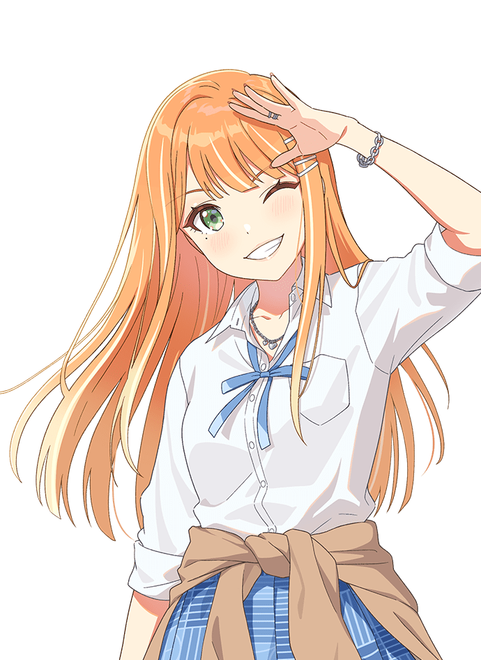 学園アイドルマスター 紫雲清夏の公式キャラクターアート