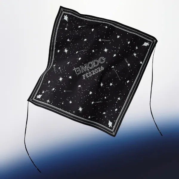 BMSG FES2026 公式グッズ 星柄バンダナ