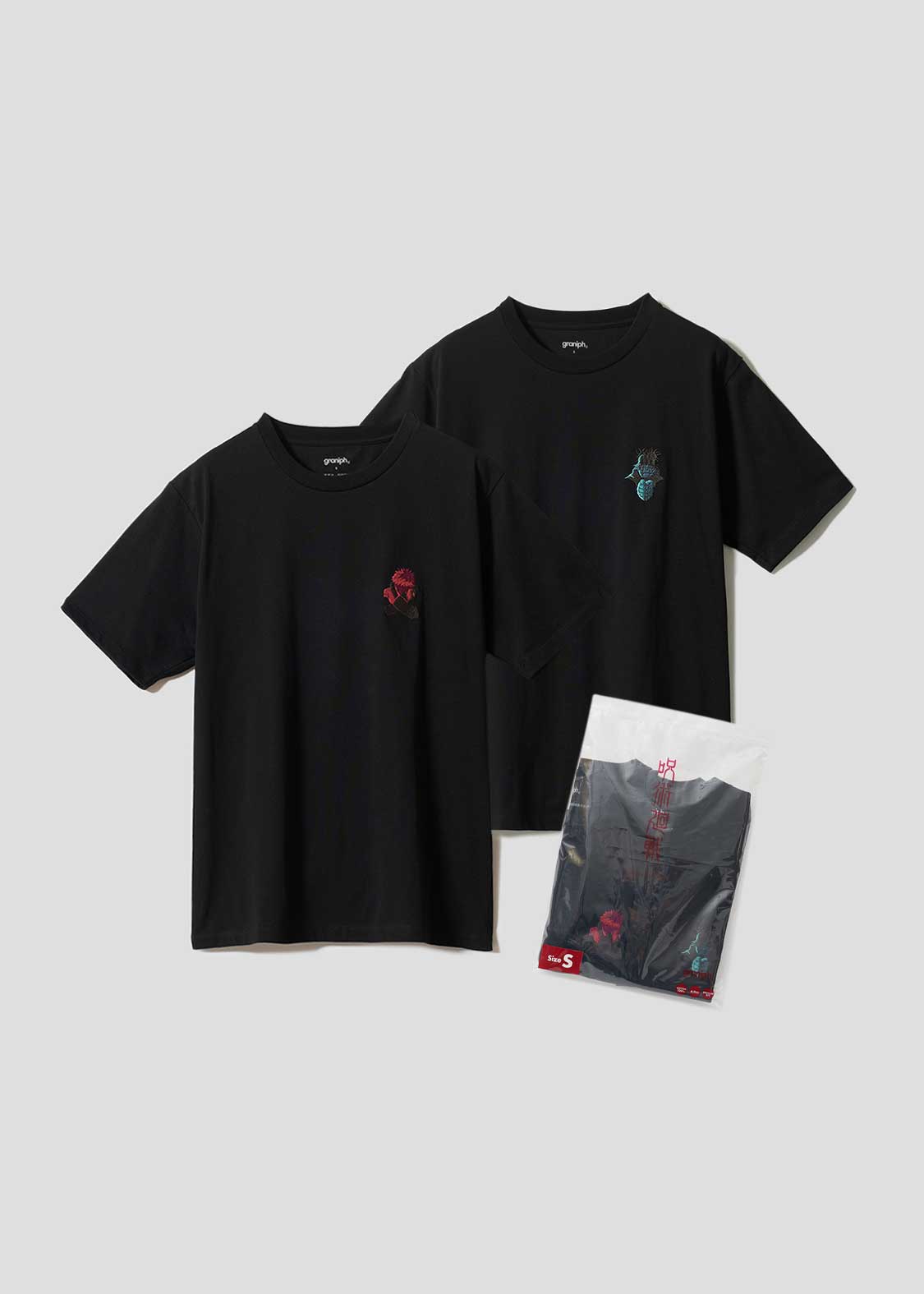 グラニフ×呪術廻戦コラボ お兄ちゃんを遂行する｜2パックアイコンTシャツ 商品画像