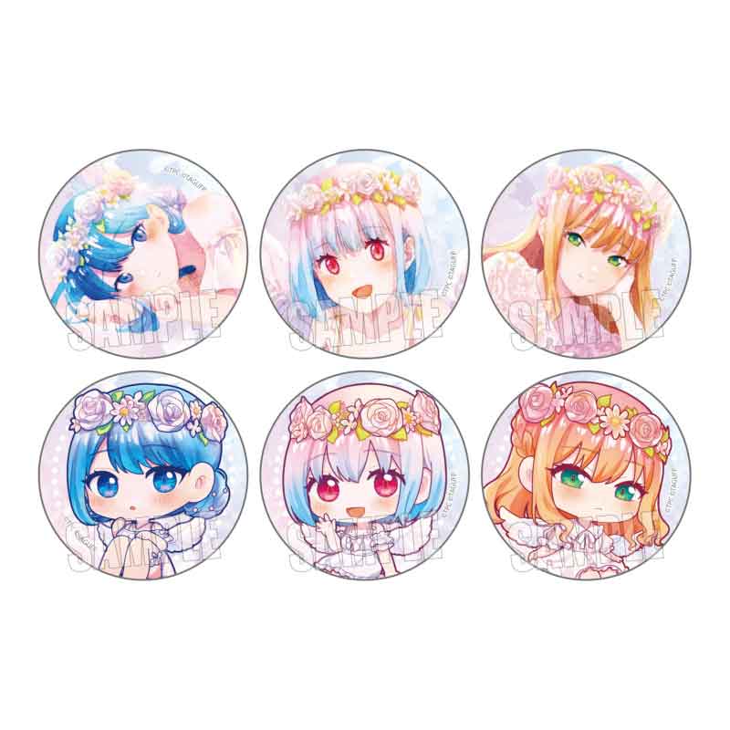 グリッドマンユニバースTSUTAYA限定トレーディング缶バッジ全6種