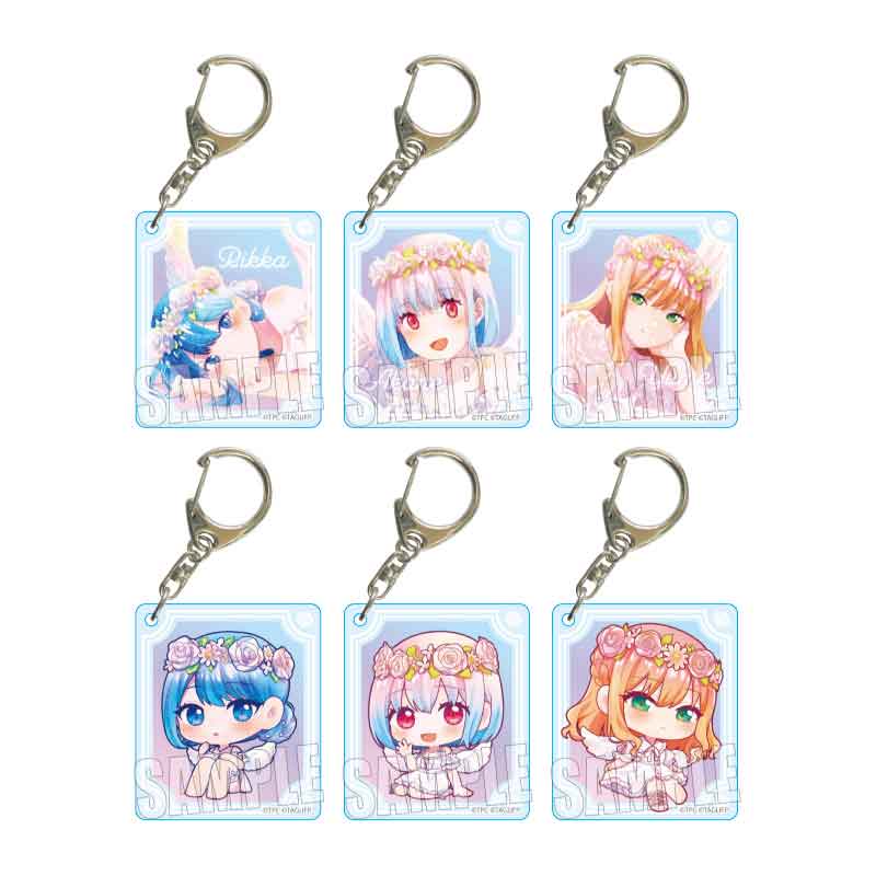 グリッドマンユニバースTSUTAYA限定トレーディングアクリルキーホルダー全6種