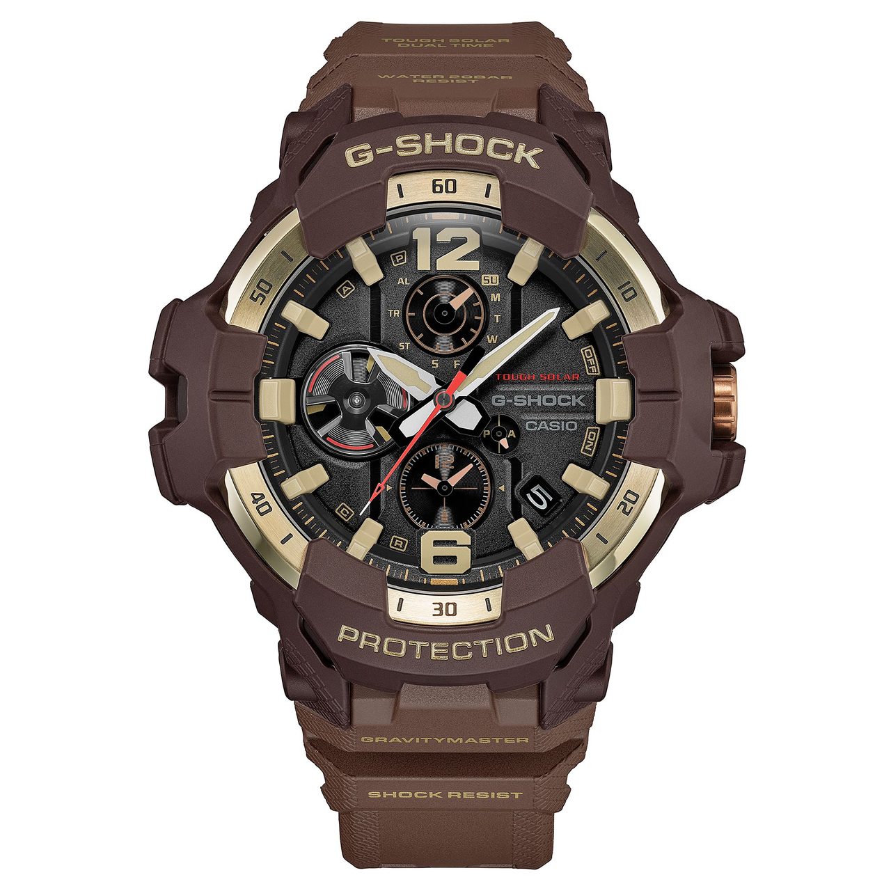 G-SHOCK MASTER IN HORIZON GOLD GR-B300H-5AJF GRAVITYMASTER パイロットウォッチデザインの腕時計本体