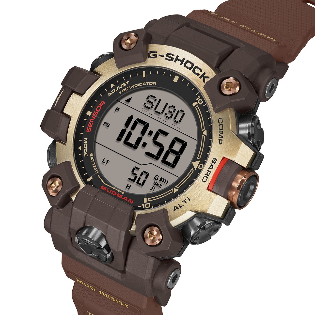 G-SHOCK MASTER IN HORIZON GOLD GW-9500MH-5JF サイド側面の質感