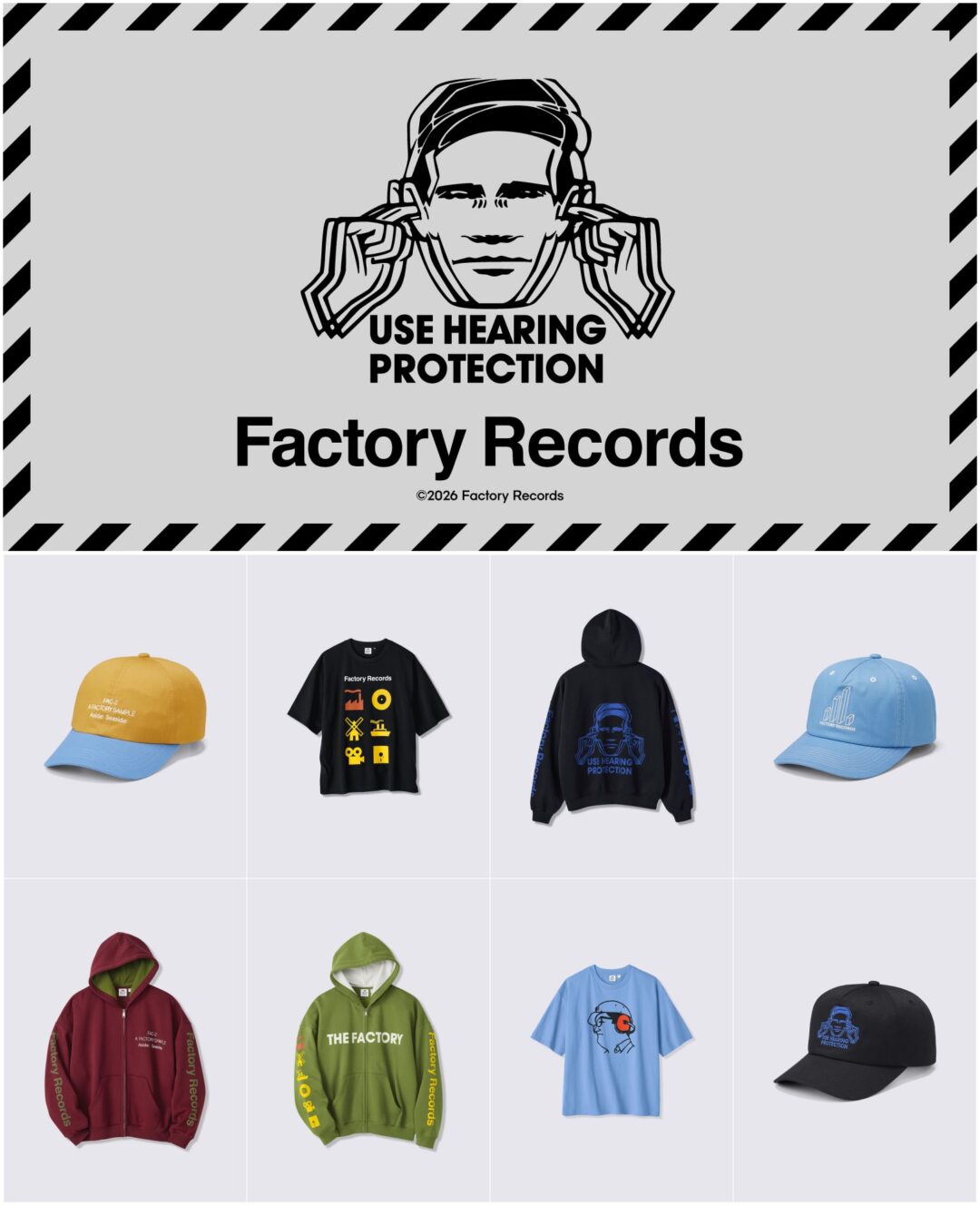 GU×Factory Recordsコラボ|価格とラインナップまとめ