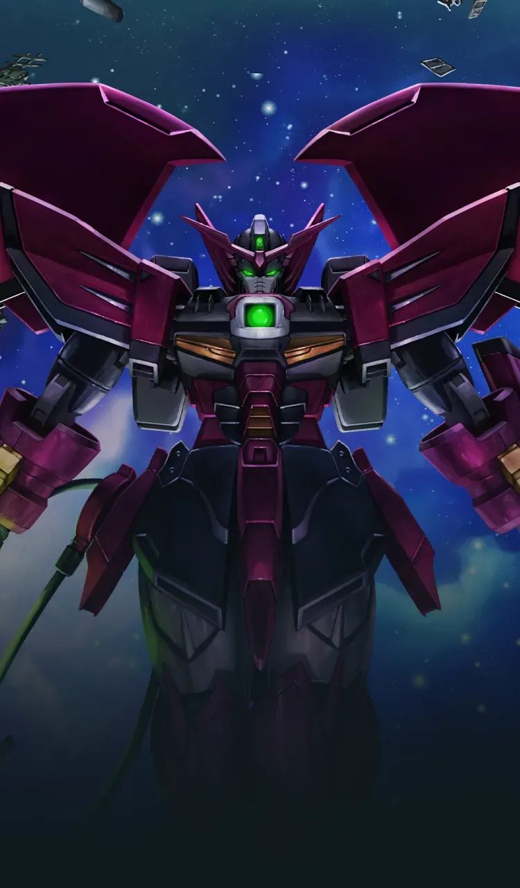 ガンダムカードゲーム スターターデッキST12 Raging Onslaught メインビジュアル