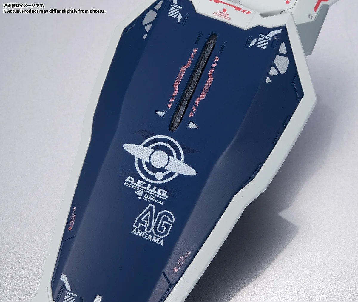 解体匠機 ガンダムMk-II シールド裏のティターンズカラー塗装