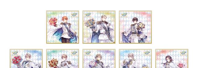 ヘタリア20周年原画展 入場者特典ミニ色紙デザイン(前半)