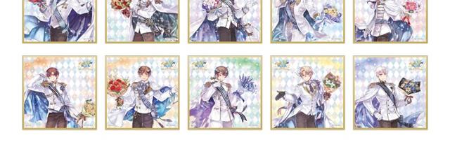 ヘタリア20周年原画展 入場者特典ミニ色紙デザイン(後半)