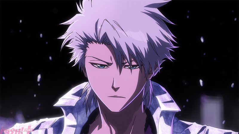 完全卍解した日番谷冬獅郎のアップカット