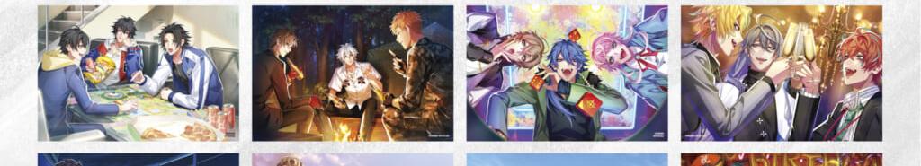 ヒプノシスマイク来場者特典クリアカード Buster Bros MAD TRIGGER CREW Fling Posse Division Leaders