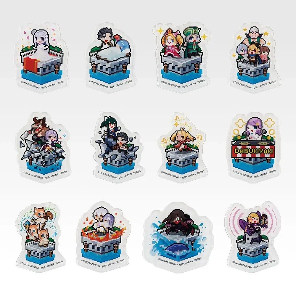 一番くじちょこっとRe:ゼロ B賞アクリルマグネット全12種