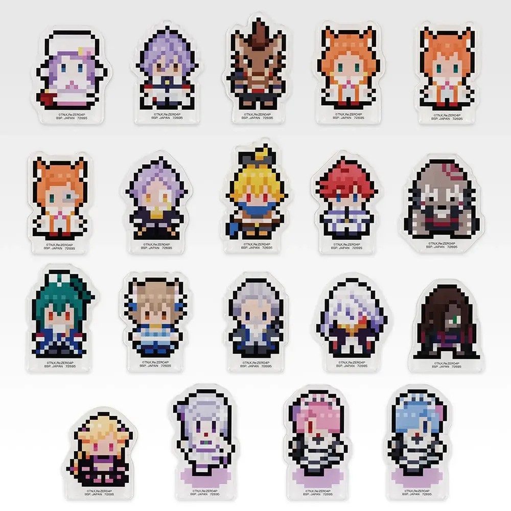 一番くじちょこっとRe:ゼロ D賞アクリルマグネット全19種
