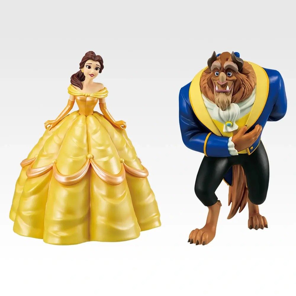 一番くじディズニープリンセス ダブルチャンス賞 ベル&ビーストフィギュアセット