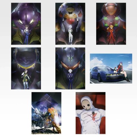 一番くじ ヱヴァンゲリヲン新劇場版 序 G賞 メタリックポスター 全8種