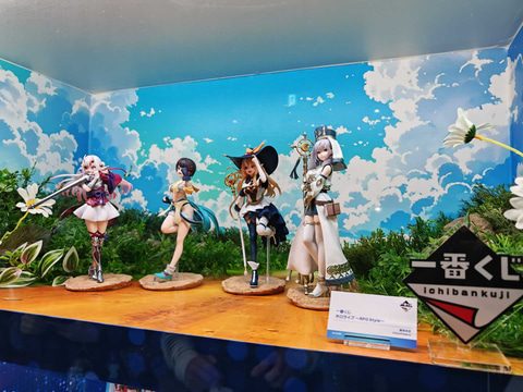 一番くじホロライブRPG Style hololive SUPER EXPO 2026で展示された原型フィギュア