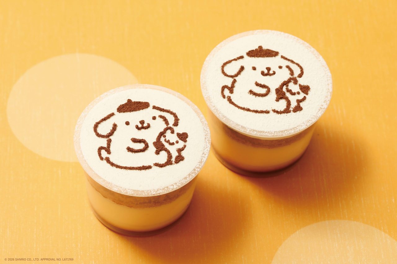 ポムポムプリンのおえかきプリン