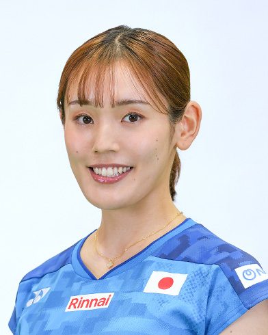 女子ダブルス日本代表 岩永鈴選手
