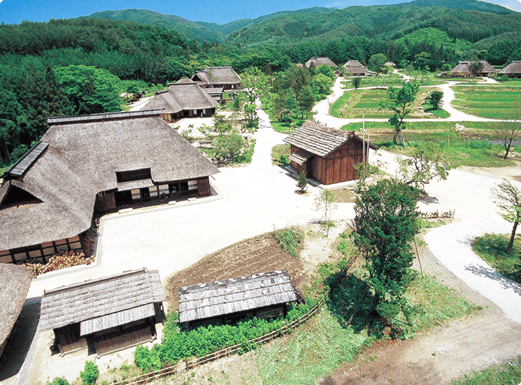 岩手県の伝統的な集落景観