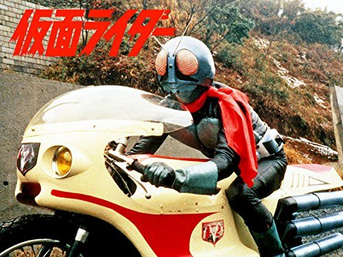 1971年放送の初代仮面ライダー本郷猛のバイクシーン
