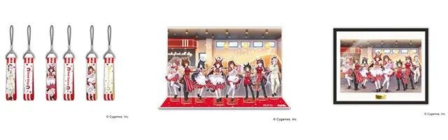 KFCウマ娘コラボ第2弾 コラボ缶バッジ全8種のイメージ画像