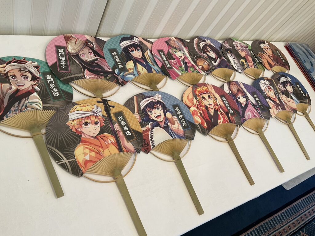 鬼滅の刃 阿波おどり キャラクターうちわ