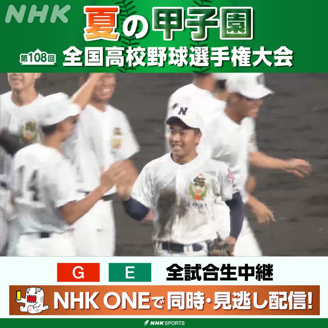 第3試合で勝利した佐野日大の選手たち