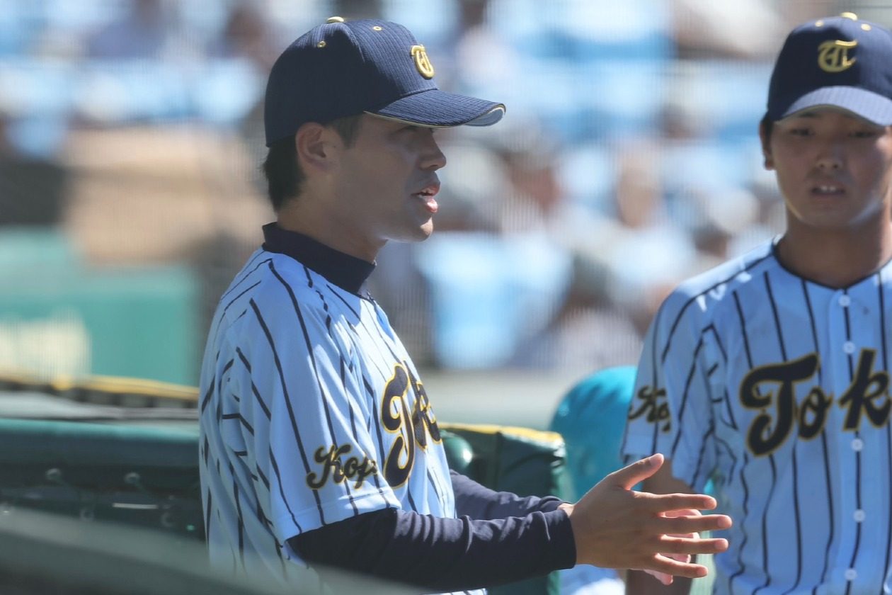 東海大甲府の選手たち