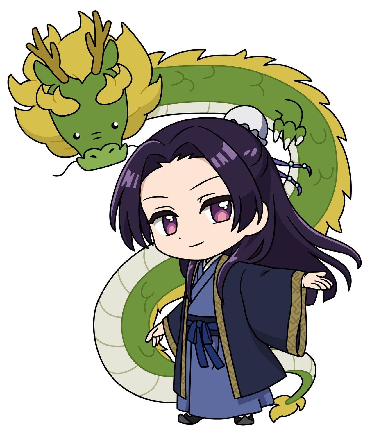 薬屋のひとりごとARフォトフレームの壬氏ミニキャラクターイメージ
