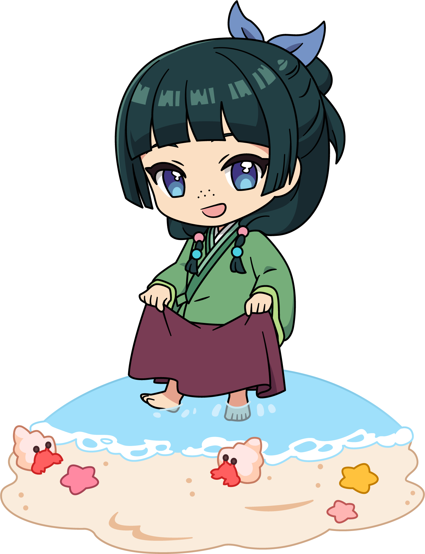 薬屋のひとりごとARフォトフレームの猫猫ミニキャラクターイメージ