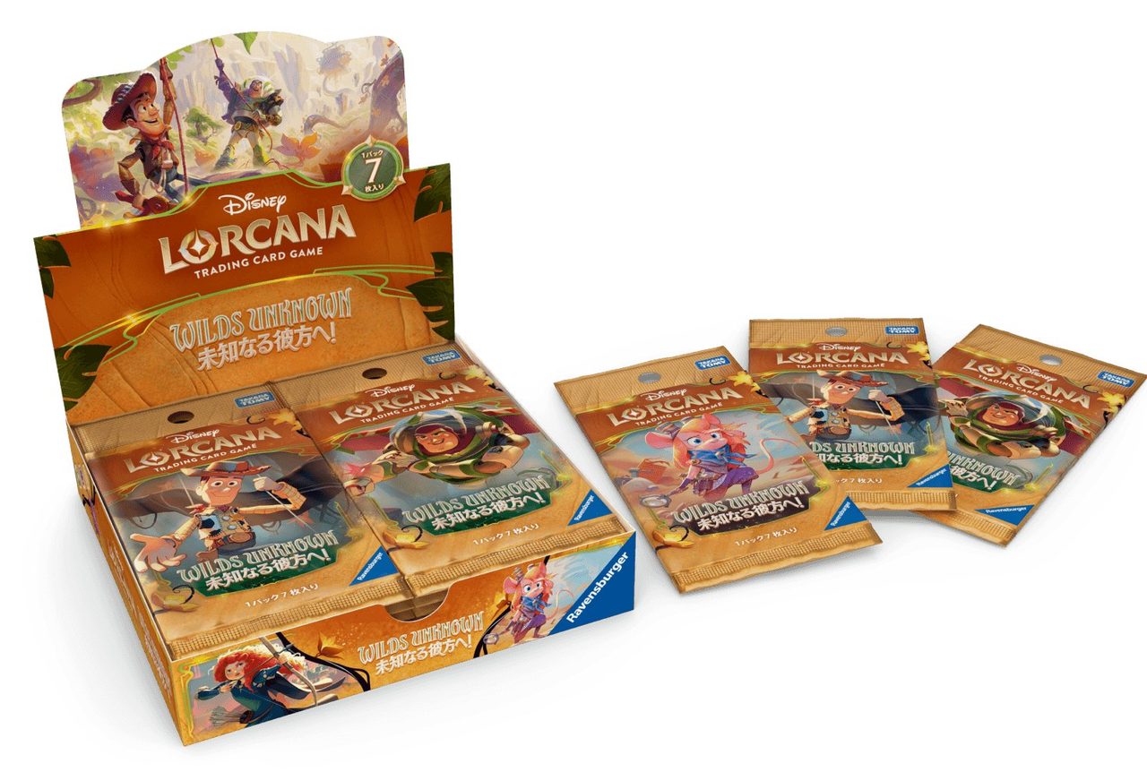 ディズニーロルカナ WILDS UNKNOWN 未知なる彼方へ BOX・ブースターパック