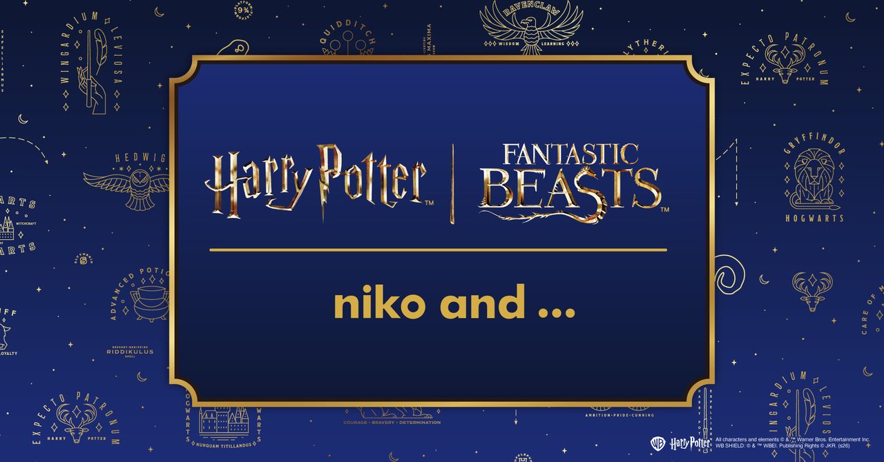 niko and×ハリポタ第2弾|8月21日発売・価格とどこで買える