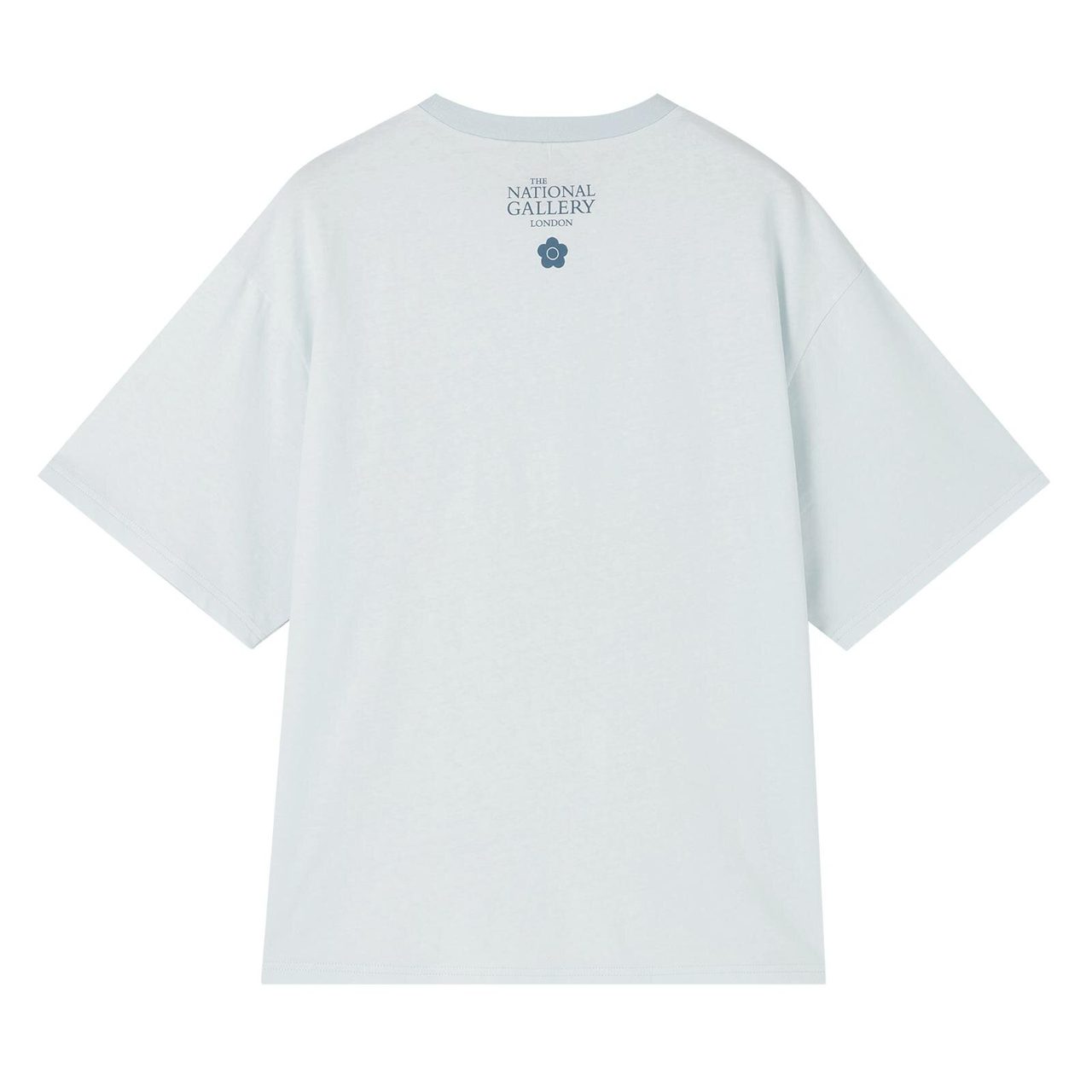 マリークワント×ナショナルギャラリー モネアイリスTシャツ 背面