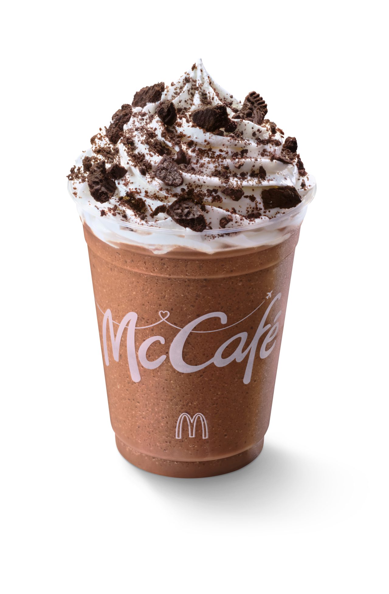 McCafé クッキー&クリームチョコフラッペ 商品写真