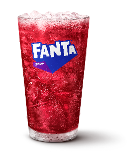 マクドナルド ファンタ グレープ 炭酸ドリンク150円対象