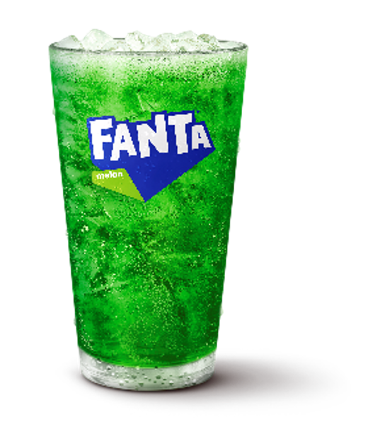 マクドナルド ファンタ メロン 炭酸ドリンク150円対象