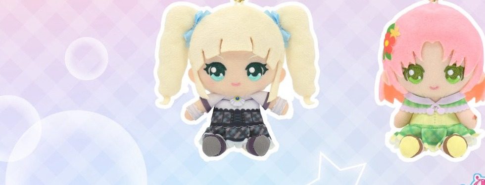 アイカツ！アンコール マスコット ブロンドヘア・ピンクヘアキャラクター